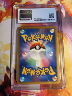 CGC 9 Pokemon Card Rayquaza DPBP#442 1st Holo Japanese Cry from the Mysterious - Image 2