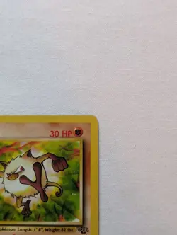 💎NM 1st First Edition Mankey #55/64 Jungle Set Pokemon Card 1999 WOTC TCG PSA - Image 4