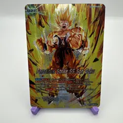 Ferocious Strike SS Son Goku Alternate Art Foil Dragon Ball Super Card Game | NM - Image 1