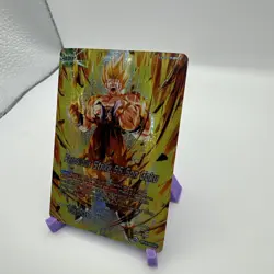 Ferocious Strike SS Son Goku Alternate Art Foil Dragon Ball Super Card Game | NM - Image 3