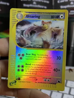 Ursaring 110/144 Skyridge 2003 Reverse Holo Pokemon Card TCG - Image 3