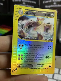 Ursaring 110/144 Skyridge 2003 Reverse Holo Pokemon Card TCG - Image 5