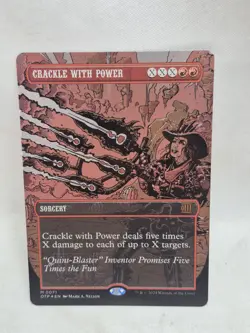 Crackle with Power (Textured Foil) Outlaws of Thunder Junction: Breaking News... - Image 1