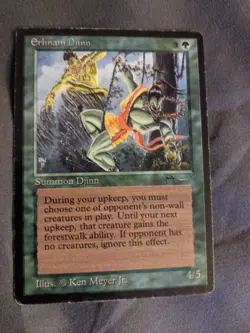Erhnam Djinn Arabian Nights MTG - Light play - Image 1