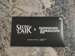 MTG Secret Lair x Dungeons & Dragons Astarion’s Thirst Rainbow Foil Sealed - Image 2