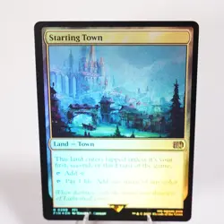 Starting Town Foil 0289 Final Fantasy FIN MTG NM See Video - Image 3