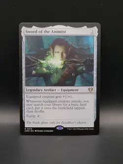 Sword of the Animist Commander Masters Regular - Image 1