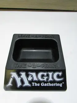 Very Rare Magic the Gathering Leave/Take-a-Penny Coin Tray Wizards of the Coast - Image 1