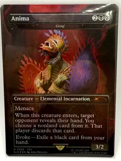 Magic the Gathering Secret Lair Final Fantasy - Anima - Grief SLD 7006 - NM - Image 1