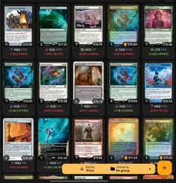 Magic The Gathering Personal Collection Worth Over $1700 Tcgplayer.SEE ALL PICS - Image 2