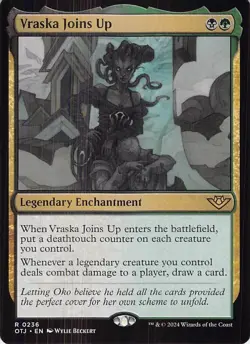 Vraska Joins Up R Outlaws of Thunder Junction 236 NM - Image 1