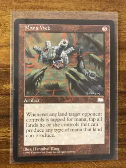 MTG✨MANA WEB✨Weatherlight NM/MINT RARE Artifact 1997 RESERVE LIST Unplayed ! - Image 1