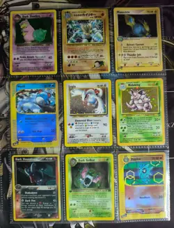 🫧Vintage Pokemon Collection Lot Binder Lugia + Pikachu.NM-LP+.Crispy!🤌#5 - Image 2