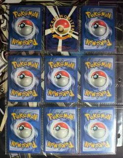 🫧Vintage Pokemon Collection Lot Binder Lugia + Pikachu.NM-LP+.Crispy!🤌#5 - Image 3