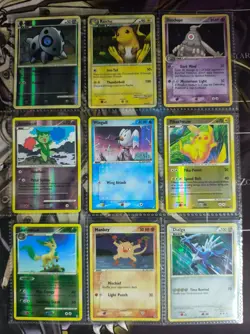🫧Vintage Pokemon Collection Lot Binder Lugia + Pikachu.NM-LP+.Crispy!🤌#5 - Image 4
