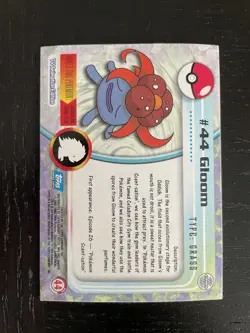 1999 Topps Chrome T.V. Gloom Foil englisch #44 Pokemon - Image 2