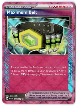 Maximum Belt 117/131 Ace Spec Prismatic Evolutions Pokemon TCG Mint NM - Image 1
