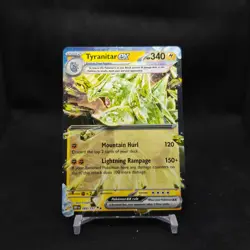 Tyranitar ex 066/197 Double Rare Foil Obsidian Flames Pokemon English Mint NM - Image 1