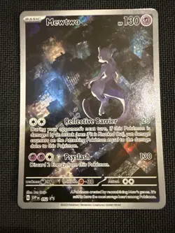 Pokemon TCG Mewtwo 052 Black Star Promo Sv: Scarlet & Violet Holo Rare - NM - Image 1