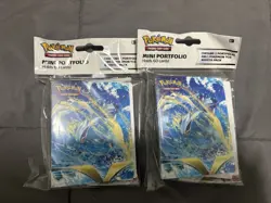 PAIR - Pokemon TCG Mini Binder Silver Tempest + Sealed Booster Pack (total 2) - Image 2