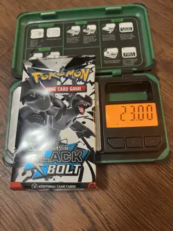 23.00g🔥 HEAVY 🔥 Pokemon TCG Black Bolt Booster Pack! FACTORY SEALED!!!✅ - Image 1