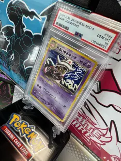 2001 Pokemon Japanese Neo 4 Dark Slowking #199 PSA 10 - Image 4