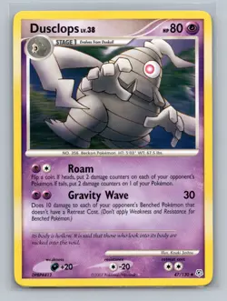 Pokemon TCG Dusclops 47/130 Diamond and Pearl Normal LP - Image 1