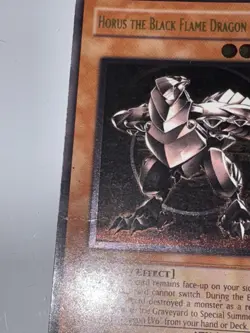 Yugioh Horus The Black Flame Dragon LV4 SOD-EN006 Ultimate Rare MP - Image 4