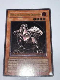 Yugioh Horus The Black Flame Dragon LV4 SOD-EN006 Ultimate Rare MP - Image 5