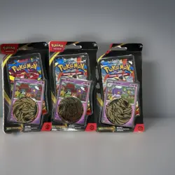 Lot of (3) Pokemon Mega Evolution Booster Pack With Promo Card And Coin 🔥🔥 - Image 1