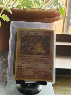 1999 Pokemon Base Set Holo Charizard 4/102 - WOTC Vintage Holographic Card - Image 1