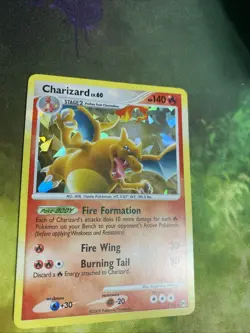 Charizard 1/99 Arceus 2009 CRACKED ICE Holo Rare Pokemon Card TCG - Image 1
