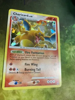 Charizard 1/99 Arceus 2009 CRACKED ICE Holo Rare Pokemon Card TCG - Image 3