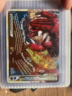 Pokemon Legend Series Kyogre Groudon Bottom Card 88/90 Undaunted Holo - Image 2