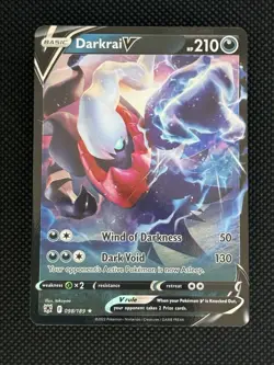 Darkrai V - 098/189 - Pokemon Astral Radiance Sword & Shield Ultra Rare Card NM - Image 1
