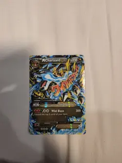 Pokemon Mega Charizard EX 230 HP Trading Card Wild Blaze - Image 1