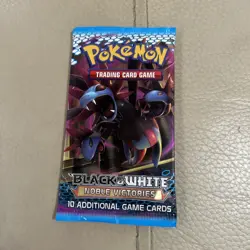 Pokemon "Noble Victories" 10-Card Sealed Booster Pack (Hydreigon) - Image 1