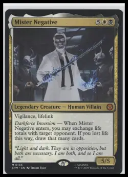 MTG Mister Negative Regular Rare Marvel Spider-Man Universes 2025 - Image 1