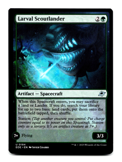 Larval Scoutlander [Edge of Eternities] MTG Magic NM/M 🌳 - Image 1