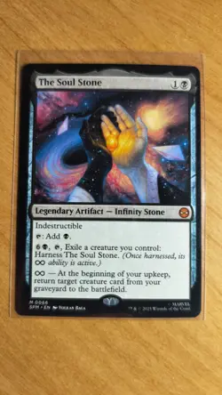 The Soul Stone(Non-Foil)-MTG Marvel's Spider-Man M0066 NM Brand New Never Played - Image 1