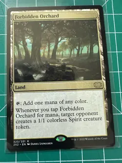 MTG / Forbidden Orchard / 2X2 / #323 / Regular / Rare / NM - Image 1