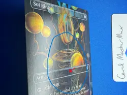 Sol Ring (Borderless) U Commander Masters 703 Foil LP - Image 3
