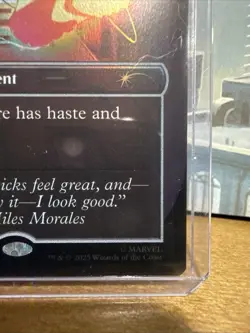 Lightning Greaves R1992 Foil - Secret Lair Marvel x Magic Sway Art NM Spider-Man - Image 3