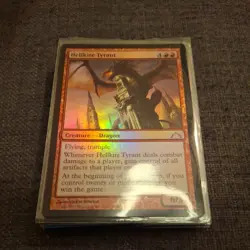 1x Hellkite Tyrant - Foil Moderate Play MTG Magic - Image 1