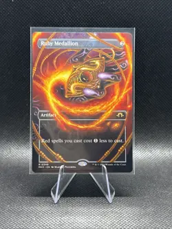 Ruby Medallion (Borderless) Modern Horizons 3 Regular - Image 1
