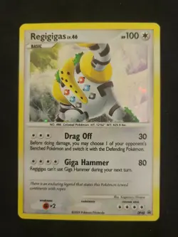 Pokemon Regigigas Holo Lv. 46 - Black Star Promo DP40 - Near Mint NM - Image 1