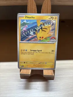 Pikachu SVP EN 190 | 2024 World Championships | Sealed Promo | Pokemon TCG | NM - Image 1