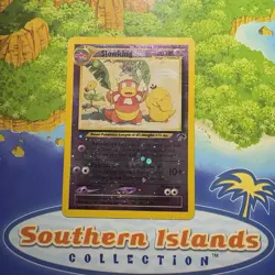 Pokemon Vintage Southern Islands Slowking Reverse Holo 14/18 Rare WotC Promo - Image 1