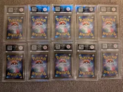Pokemon x Yu Nagaba - Full Set of ACE 10s including Pikachu - 9 are Sequential! - Image 2
