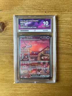 Pokemon TCG Mew Ex 053 Promo - ACE 10 - perfect condition - Image 1